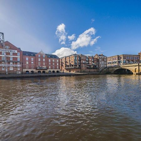 Woodsmill Quay Riverside Apartment - Heart Of York Exterior foto